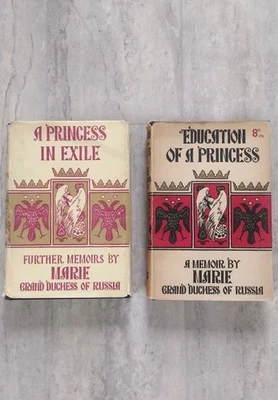 SIGNED Princess in Exile Education Memoirs by Marie of Russia Viking Lot 2 WOW! - Image 1 of 4