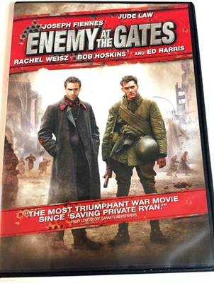Enemy at the Gates DVD Ships Same Day With Tracking - Image 1 of 3