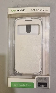 Custodia Anymode View Cradle Case per Samsung Galaxy S4 Mini Bianca - Foto 1 di 2