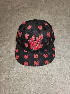NY Yankees American Needle Cooperstown Collection Red Glitter Fitted 7 1/4 - Picture 1 of 17