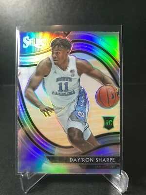 2021-22 Panini Chronicles Draft Pick Select Refractor #296 Day'Ron Sharpe RC  - Image 1 of 2