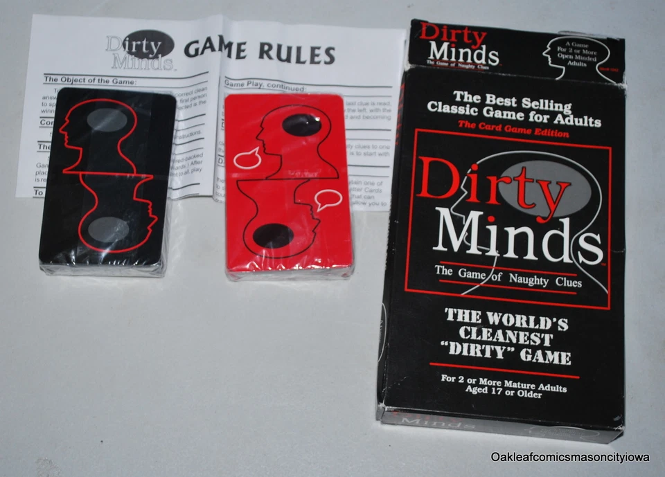 NEW - DIRTY MINDS Card Game - Travel Version - TDC Games - Image 1 of 1