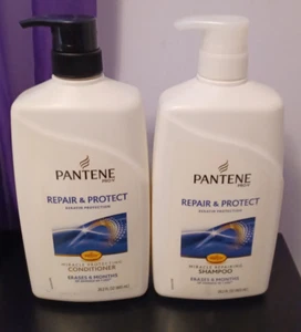 New Pantene Repair & Protect Shampoo 29.2 fl oz Pump Shampoo & Condtioner - Picture 1 of 2