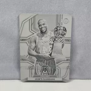 2021-22 Mosaic Shaquille O'Neal Finals MVPS Lakers Printing Plate 1/1！ - Picture 1 of 2