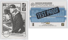 2016 Panini Donruss 1982 Design Test Proof Black /25 Madison Bumgarner #D82-23