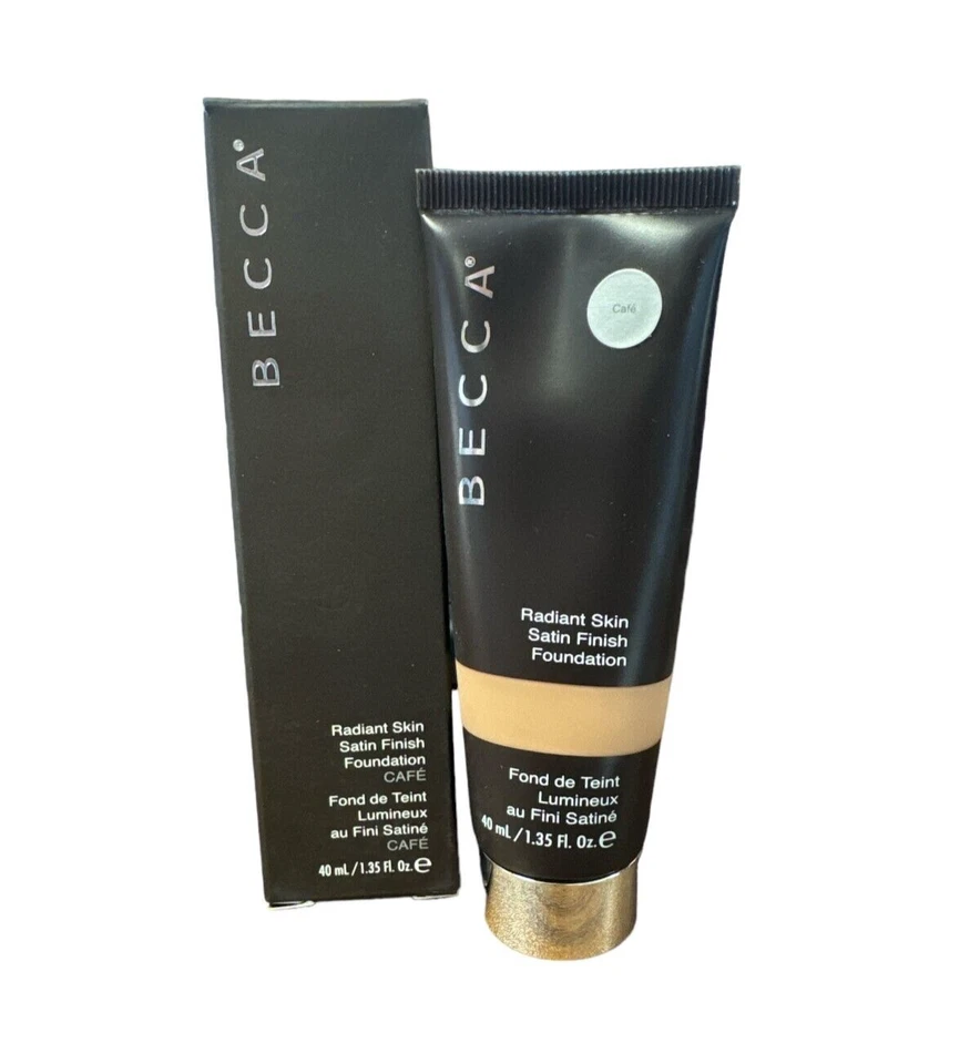 Becca Radiant Skin Satin Finish Foundation, Cafe, 1.35 fl oz - Image 1 of 1