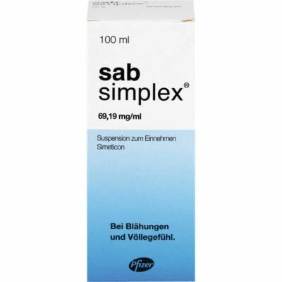 PFIZER PHARMA GMBH SAB simplex Suspension zum Einnehmen 100 ml PZN09684052