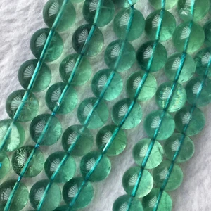 Piedras semipreciosas fluorita verde azul claro alta calidad AAA natural genuino - Imagen 1 de 12