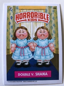 Horrible Horrorible Kids 2018 card 40b GPK Garbage Pail Kids - Picture 1 of 2