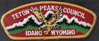 Csp Teton Peaks Council - Idaho Wyoming 400073