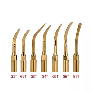 Punta per scaler piezoelettrico ad ultrasuoni dentale G1T- G7T in acciaio inox per EMS e picchio - Foto 1 di 18