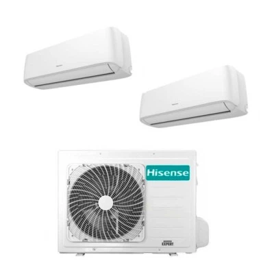 CLIMATIZZATORE CONDIZIONATORE DUAL SPLIT 7 9 12 INVERTER HISENSE HI COMFORT A++