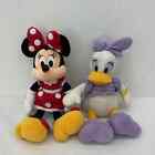 Disney Daisy Minnie Multicolor Stuffed Animal Plush Toy Lot 