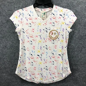 Camiseta LILY BLEU Niñas Talla Grande 14 Blanca Manga Corta Doble Cara Buenas Vibraciones - Imagen 1 de 8