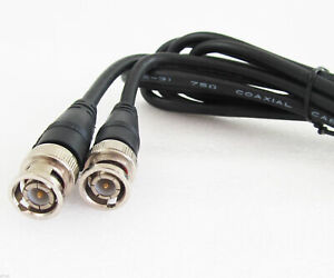 10pcs 2M BNC Male to BNC Male Coaxial Cable 75ohm RG59 Extersion Coaxial Cable