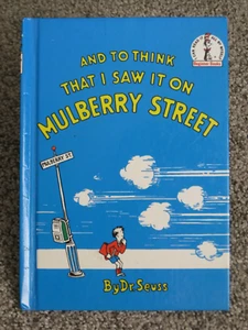 And To Think That I Saw It On Mulberry Street by Dr. Seuss (1964) BCE (small HC) - Picture 1 of 7
