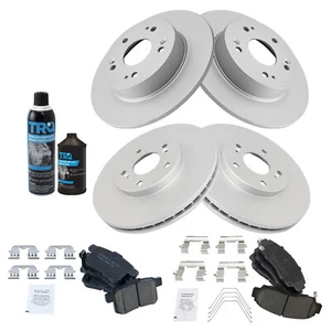 Front & Rear Disc Brake Kit for Honda Accord 2011-2012 Acura TSX 2011-2014 - Picture 1 of 11