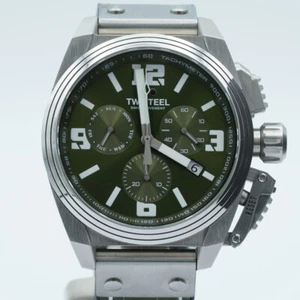 TW Steel Canteen Chronograph TW1116 46MM Papiere RAR Nice Condition - Picture 1 of 10
