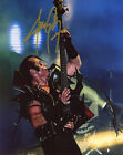 JERRY ONLY SIGNED 8x10 PHOTO CELEBRATED MISFITS BASSIST SINGER RARE BECKETT BAS