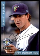 2010 Grandstand Everett Aquasox Scott Steinmann Signed IP AUTO #NNO