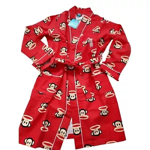 Vintage Paul Frank Womens Robe, Julius, Red, XS - Picture 1 of 4
