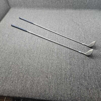 TaylorMade Ladies LH Pittsburgh Persimmon 3 and 5 Iron Woods Pair  - Image 1 of 4