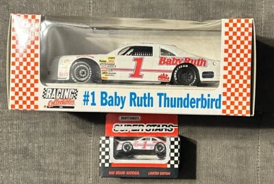 Jeff Gordon #1 Baby Ruth Thunderbird 1/24 & 1/64 Die Cast Cars - Image 1 of 4