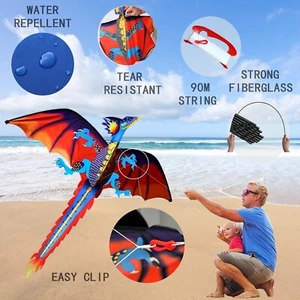 Touch The Sky riesiger Outdoor Tier Drachen Drachen 160 cm. Easy to Fly Kinder Erwachsene - Bild 1 von 6