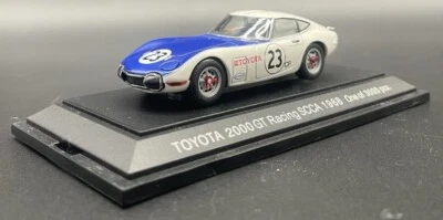 Toyota GT #23 Racing SCCA Ebbro 1/43 blanco/azul #44252 Foto 1 de 4
