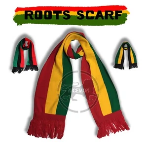 Rastafari Jamaica Reggae Rasta Scarf Roots Scarf Irie Reggae Africa Marley 85" - Picture 1 of 13