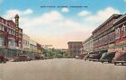 Gulfport, Mississippi Postcard 26Th Avenue Classic Cars About 1940S R4