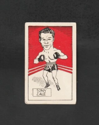 1947 Cummings Famous Fighters Tony Zale RC #32 ~~ Middleweight Champion - Image 1 of 2