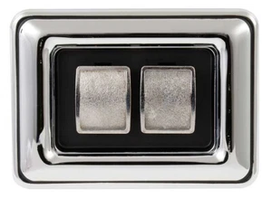 Interruptor de ventana eléctrica 2 botones convexos 77-78 cuerpo B - Imagen 1 de 2