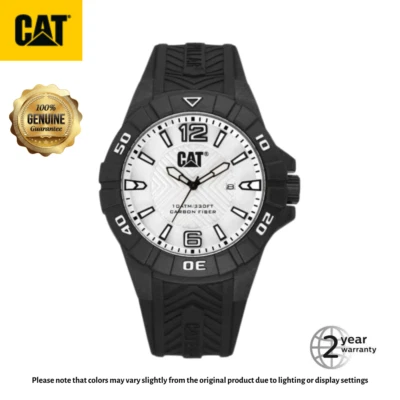 Reloj Hombre Caterpillar CAT K1.121.21.231 Negro Carbono - 2 Años Garantía Mundial Foto 1 de 4
