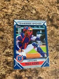 Pablo Aliendo Signed 2023 Tennessee Smokies Team Set Auto Chicago Cubs # 03 - Picture 1 of 1