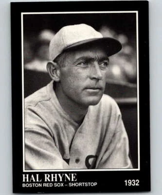 1991 Conlon Collection #195 Hal Rhyne EX Excellent Red Sox - Image 1 of 2