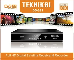 Full HD FTA Set Top Box Receiver + Recorder + Satellite Tuner, Use SKY Dish  - Picture 1 of 6