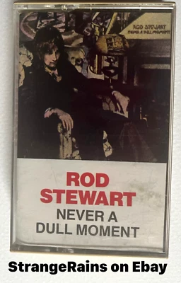 Rod Stewart Never A Dull Moment Cassette Tape PLAY TESTED / SOUNDS GREAT! - Image 1 of 4