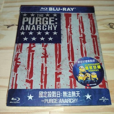 The Purge: Anarchy STEELBOOK [Blu-ray] - NEW SEALED - Image 1 of 2