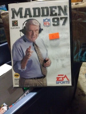 Sega Genesis - Madden NFL 97 (Good & Tested) - EA Football Video Game & Box - Image 1 of 4