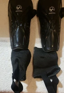 Maicca Sports 1 Pair Soccer Protective Socks Shin Pads Supporting Shin Guard  - Picture 1 of 3