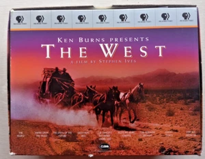 Ken Burns Presents - The West A Film by Stephen Ives 9-VHS Tape Set. 1996 - Picture 1 of 11