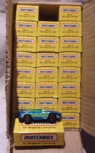 KKar Matchbox - 1993 MB28 Mitsubishi Spyder - Full Case(24) - Blue - Picture 1 of 4