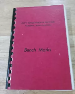 City of Tacoma Bench Mark Elevations 1975 General Adjustments - Picture 1 of 6