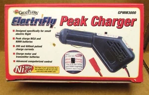 GreatPlanes ElectriFly Peak Charger NEW GPMM3000 200mA and 600mA Charge Settings - Picture 1 of 4