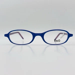 Dolce Gabbana Eyeglasses Women Oval Blue Purple Mod. DG 4035 D&G Logo NEW - Picture 1 of 11