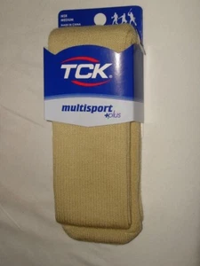 NEW TCK Multisport + Plus MSR "VEGAS GOLD" Tube Socks, Unisex Sz. W.7-10,Men 6-9 - Picture 1 of 5
