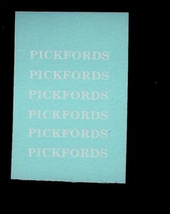 MATCHBOX TRANSFERS/AUFKLEBER - M6a PICKFORDS 200 TONNEN TRANSPORTER - Bild 1 von 1