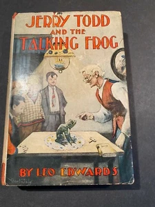 Jerry Todd and The Talking Frog, Leo Edwards - 1925 - 1st Ed, Later Prtg HC Book - Picture 1 of 12