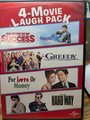 Michael J. Fox (4 Films 2 DVD) Secret of My Success, Greedy, For Love & Hard Way - Image 1 of 3